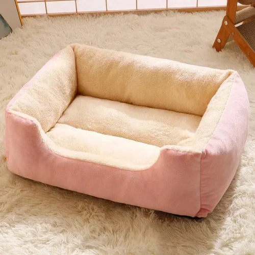 Cozy Pet Bed Cushion – Soft Indoor Bed for Cats & Dogs