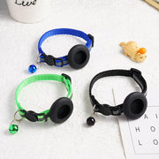 AirTag-Compatible Cat Collar – Reflective Adjustable Collar with Bell