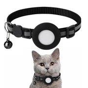 AirTag-Compatible Cat Collar – Reflective Adjustable Collar with Bell
