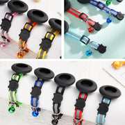 AirTag-Compatible Cat Collar – Reflective Adjustable Collar with Bell