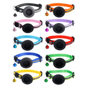 AirTag-Compatible Cat Collar – Reflective Adjustable Collar with Bell