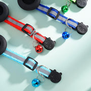 AirTag-Compatible Cat Collar – Reflective Adjustable Collar with Bell