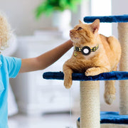 AirTag-Compatible Cat Collar – Reflective Adjustable Collar with Bell