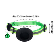 AirTag-Compatible Cat Collar – Reflective Adjustable Collar with Bell