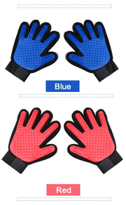 Silicone Pet Grooming Glove – Dog & Cat Bathing and Deshedding Brush