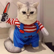 Halloween Pet Costume – Fun Dress-Up Outfit for Cats & Small Dogs