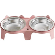 Anti-Tip Stainless Steel Pet Bowl – Easy-Clean Feeding Bowl