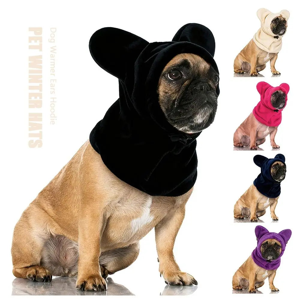 Cozy Fleece Dog Snood – Warm Ear & Neck Cover