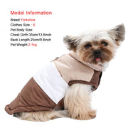 Warm Water-Resistant Dog Jacket – Fleece-Lined Outdoor Coat