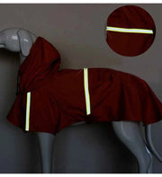 Reflective Dog Raincoat – Hooded Outdoor Jacket for Rainy Walks