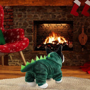 Dinosaur Dog Hoodie – Cozy Fleece Halloween Costume