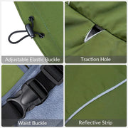 Reflective Dog Raincoat – Adjustable Outdoor Jacket for Wet Walks