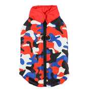 Camouflage Dog Jacket – Warm Zip-Up Outdoor Coat