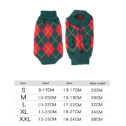 Cozy Plaid Cat Sweater – Soft Winter Vest