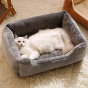 Cozy Pet Bed Cushion – Soft Indoor Bed for Cats & Dogs