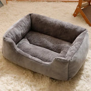 Cozy Winter Pet Bed – Soft Plush Comfort Mat