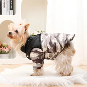Camouflage Fleece Dog Jacket – Warm Outdoor Coat