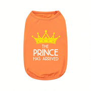 The Prince Has Arrived – Funny Printed Dog & Cat Vest