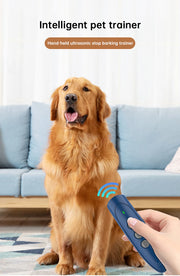 Ultrasonic Dog Bark Training Device – Rechargeable Handheld Trainer