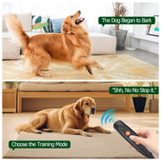 Ultrasonic Dog Bark Training Device – Rechargeable Handheld Trainer