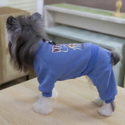 Cozy Four-Leg Dog Pajamas – Soft Fleece Winter Jumpsuit