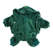 Dinosaur Dog Hoodie – Cozy Fleece Halloween Costume