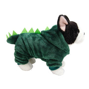 Dinosaur Dog Hoodie – Cozy Fleece Halloween Costume