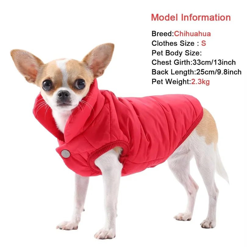 Water-Resistant Dog Coat – Warm Outdoor Jacket