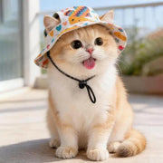 Summer Cat Sun Hat – Cute Lightweight Hat for Outdoor Days