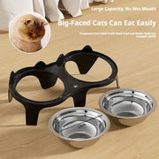 Anti-Tip Stainless Steel Pet Bowl – Easy-Clean Feeding Bowl