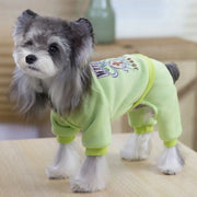 Cozy Four-Leg Dog Pajamas – Soft Fleece Winter Jumpsuit