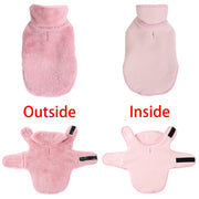 Reversible Fleece Dog Vest – Warm Adjustable Pet Jacket