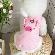 Bear Embroidered Dog Vest – Cute Everyday Walking Vest
