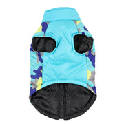 Camouflage Dog Jacket – Warm Zip-Up Outdoor Coat
