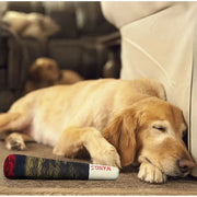 Cigar-Shaped Squeaky Dog Toy – Plush Interactive Play Toy