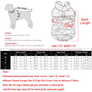 Camouflage Fleece Dog Jacket – Warm Outdoor Coat