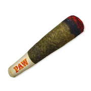 Cigar-Shaped Squeaky Dog Toy – Plush Interactive Play Toy