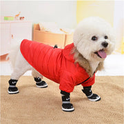 Soft Four-Leg Dog Pajamas – Cozy Full-Body Winter Jumpsuit