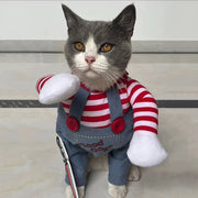 Halloween Pet Costume – Fun Dress-Up Outfit for Cats & Small Dogs