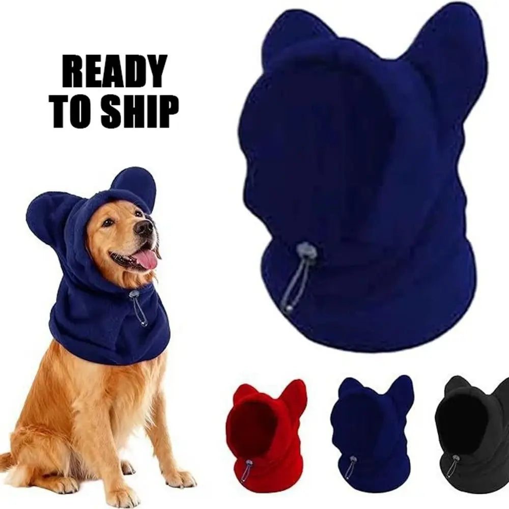 Cozy Fleece Dog Snood – Warm Ear & Neck Cover