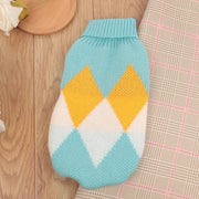 Cozy Plaid Cat Sweater – Soft Winter Vest