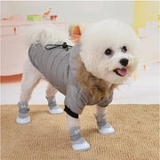 Soft Four-Leg Dog Pajamas – Cozy Full-Body Winter Jumpsuit