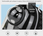 Transparent Pet Travel Backpack – Space Capsule Carrier for Cats & Small Dogs