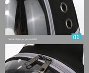 Transparent Pet Travel Backpack – Space Capsule Carrier for Cats & Small Dogs