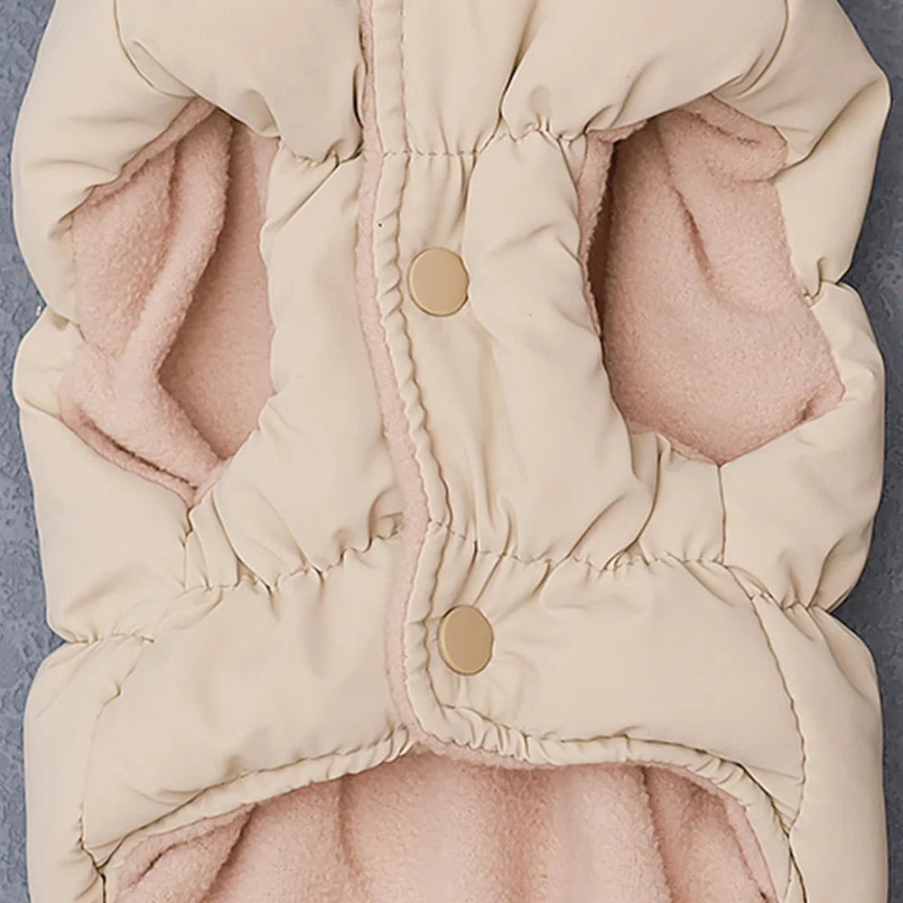 Warm Padded Dog Jacket – Cozy Everyday Winter Coat