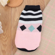 Cozy Plaid Cat Sweater – Soft Winter Vest