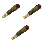 Cigar-Shaped Squeaky Dog Toy – Plush Interactive Play Toy