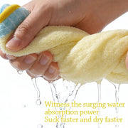 Quick-Dry Dog Bathrobe – Absorbent Towel Coat After Baths & Swims