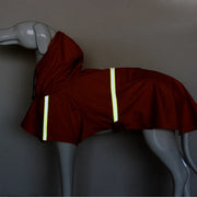 Reflective Dog Raincoat – Hooded Outdoor Jacket for Rainy Walks