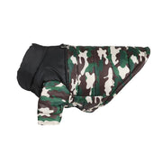 Camouflage Fleece Dog Jacket – Warm Outdoor Coat